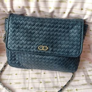 Ganson Chain Leather Purse
